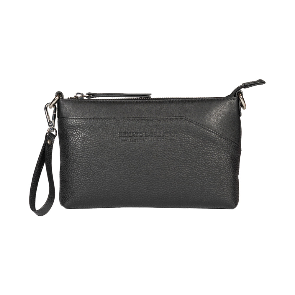 RB2004A | Borsa Shopping Trasformabile in Bauletto in Vera Pelle pieno