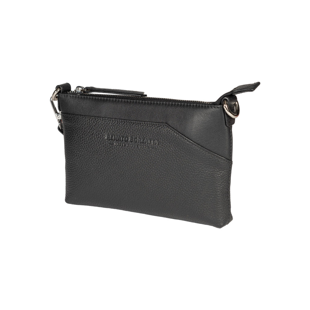 RB2004A | Borsa Shopping Trasformabile in Bauletto in Vera Pelle pieno